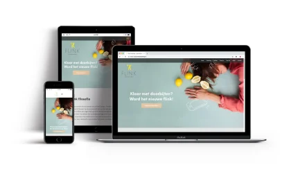 Bitterblond - Flink Coaching webdesign