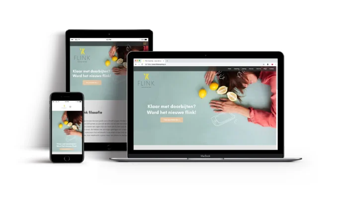 Bitterblond - Flink Coaching webdesign