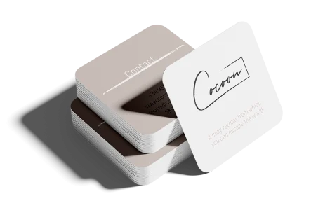 Cocoon - Business card design