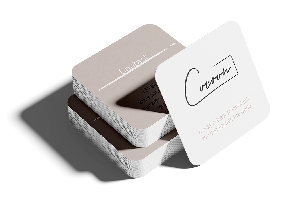 Cocoon - Business card design