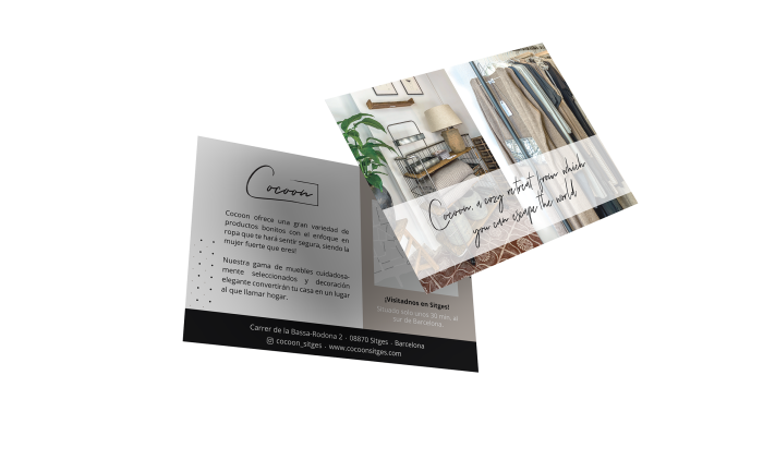Cocoon - Flyer design