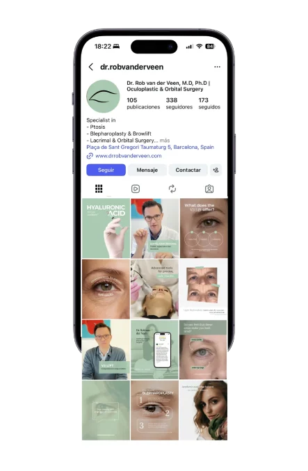 Social media Instagram design
