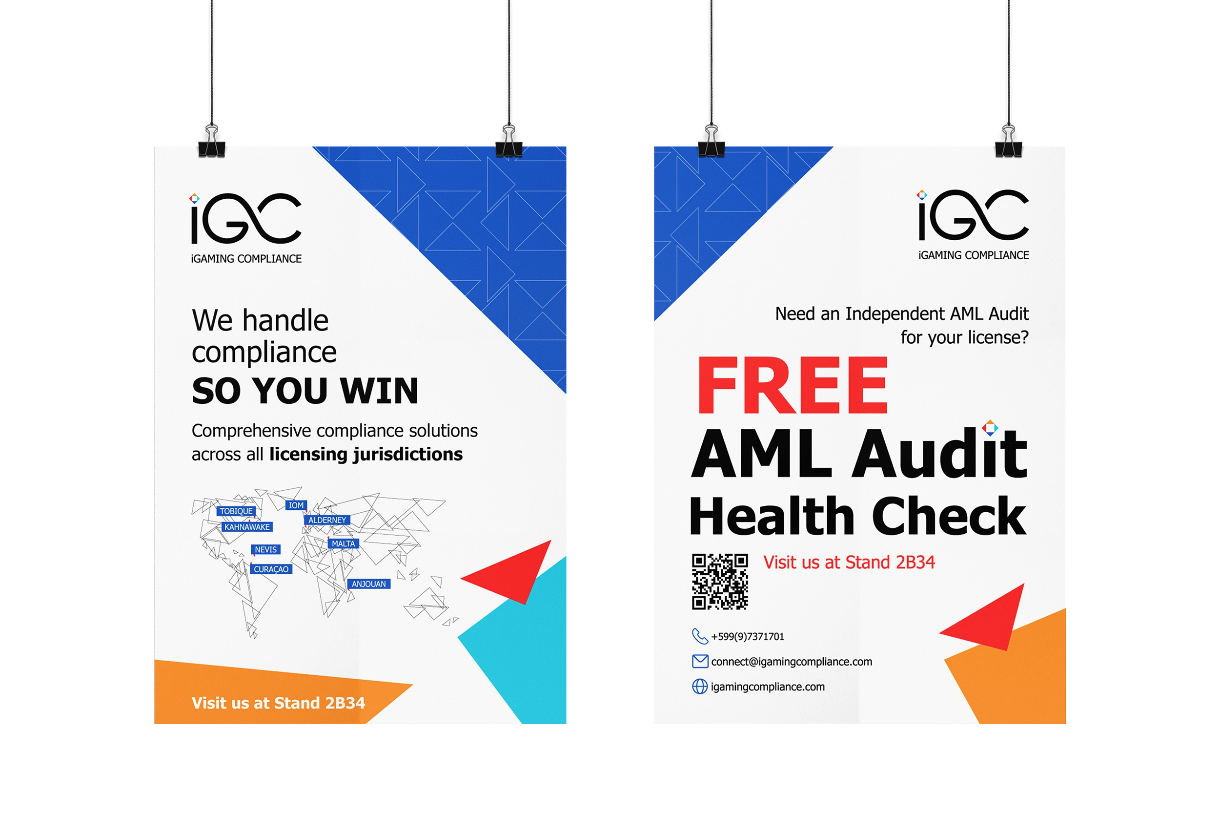 iGaming Compliance Flyer design